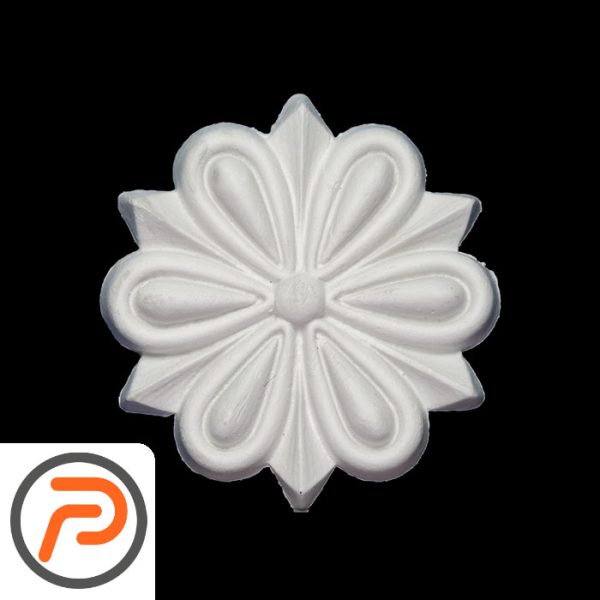 گل تزئینی طرح منبت PVC کد 271